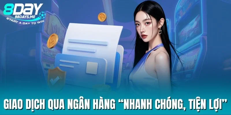 Giao dịch qua ngân hàng “nhanh chóng, tiện lợi” Giao dịch qua ngân hàng “nhanh chóng, tiện lợi”