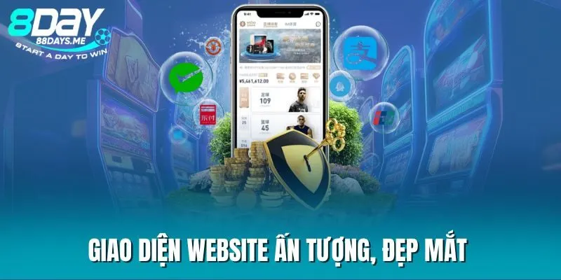 Giao diện website ấn tượng, đẹp mắt Giao diện website ấn tượng, đẹp mắt