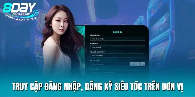 Truy cập đăng nhập, đăng ký siêu tốc trên đơn vị Truy cập đăng nhập, đăng ký siêu tốc trên đơn vị